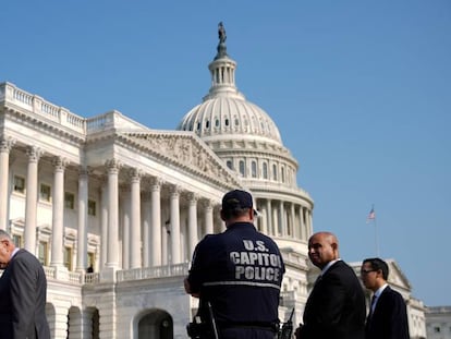 Imagen del Capitolio, en Washington