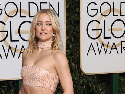 Kate Hudson en la anterior entrega de los Globos de Oro