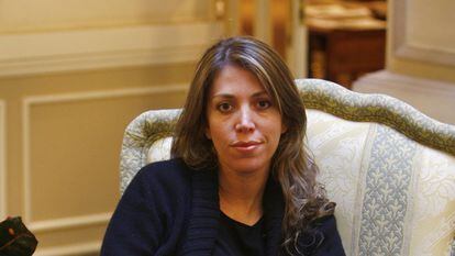 La escritora y directora de cine Lucía Puenzo, en Madrid, en 2019.