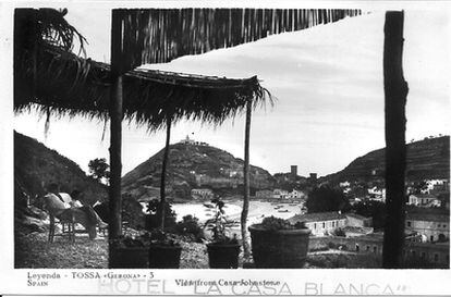 Tossa de Mar desde la terraza del hotel de los Josndstone.