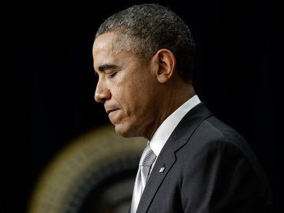 Barack Obama habla de la Reforma Sanitaria en Washington. 