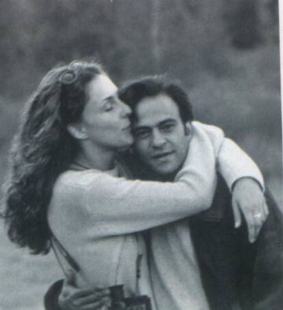Pía Minchot y Enrique Urquijo en una imagen del verano de 1999.