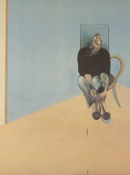 Study for Self Portrait 1982, 1984 de Francis Bacon.