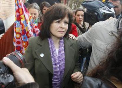 Ruth Ortiz, madre de Ruth y José, durante el juicio.