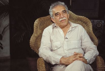El escritor colombiano Gabriel García Márquez, en La Habana, en 1994.