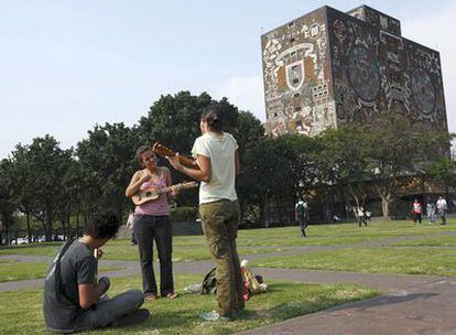 Vista de la Universidad Nacional Autónoma de México (UNAM).