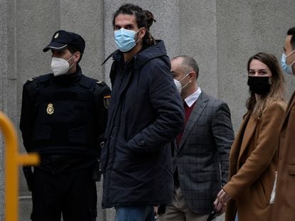 Alberto Rodríguez a su llegada al Tribunal Supremo, el pasado 4 de marzo, en Madrid, (España).