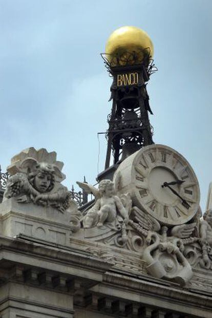 Reloj del Banco de Espa&ntilde;a.