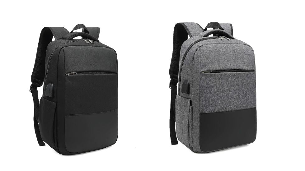 La parte trasera de esta mochila para portátil cuenta con un bolsillo antirrobo. BESTTRAVEL.
