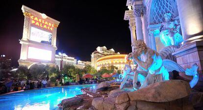 Instalaciones del Caesars Palace de Las Vegas.
