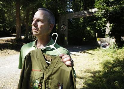 Tom Stewart, victima de abusos sexuales en los Boys Scout.