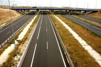 Imagen de la autopista madrile&ntilde;a Radial 5.