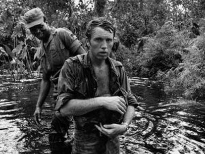 Don McCullin en 1968, durante la guerra de Biafra, en Onitsha (Nigeria).