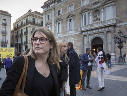 Elsa Artadi, ayer en Barcelona en un acto convocado por ANC.