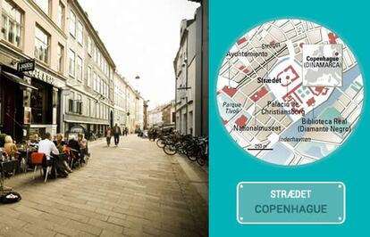 El carrer de Straedet, a Copenhaguen.