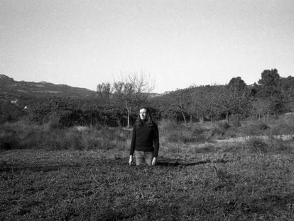 'Dona arbre' (1973), acción de Fina Miralles, en la Fundación Cerezales.