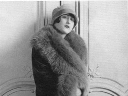 Umm-El-Banine Assadoulaeff, que firmó sus libros como Banine, en los años 20, en París.