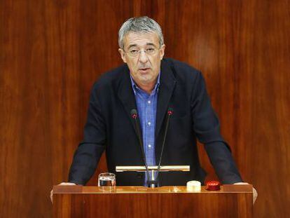 Gregorio Gordo, en la segunda jornada del debate sobre el estado de la regi&oacute;n.