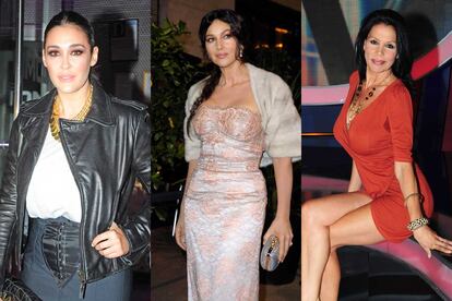 El caso de Vicky Martín Berrocal es de los más obvios. Ella se cree que es Monica Bellucci pero el reflejo que ve en su espejo es el de Toñi Salazar, ex Azúcar Moreno.