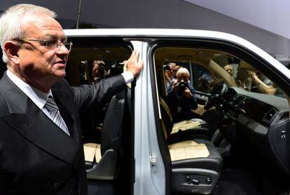 Martin Winterkorn, entonces presidente de Volkswagen, en Hannover (Alemania) el 5 de mayo de 2015.