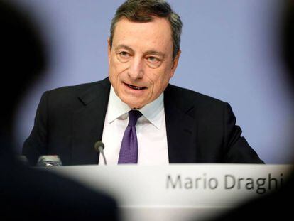 El presidente del Banco Central Europeo (BCE), Mario Draghi