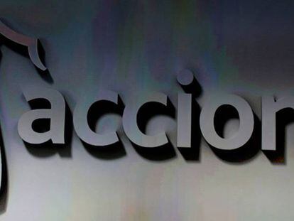 Logotipo del grupo Acciona.
