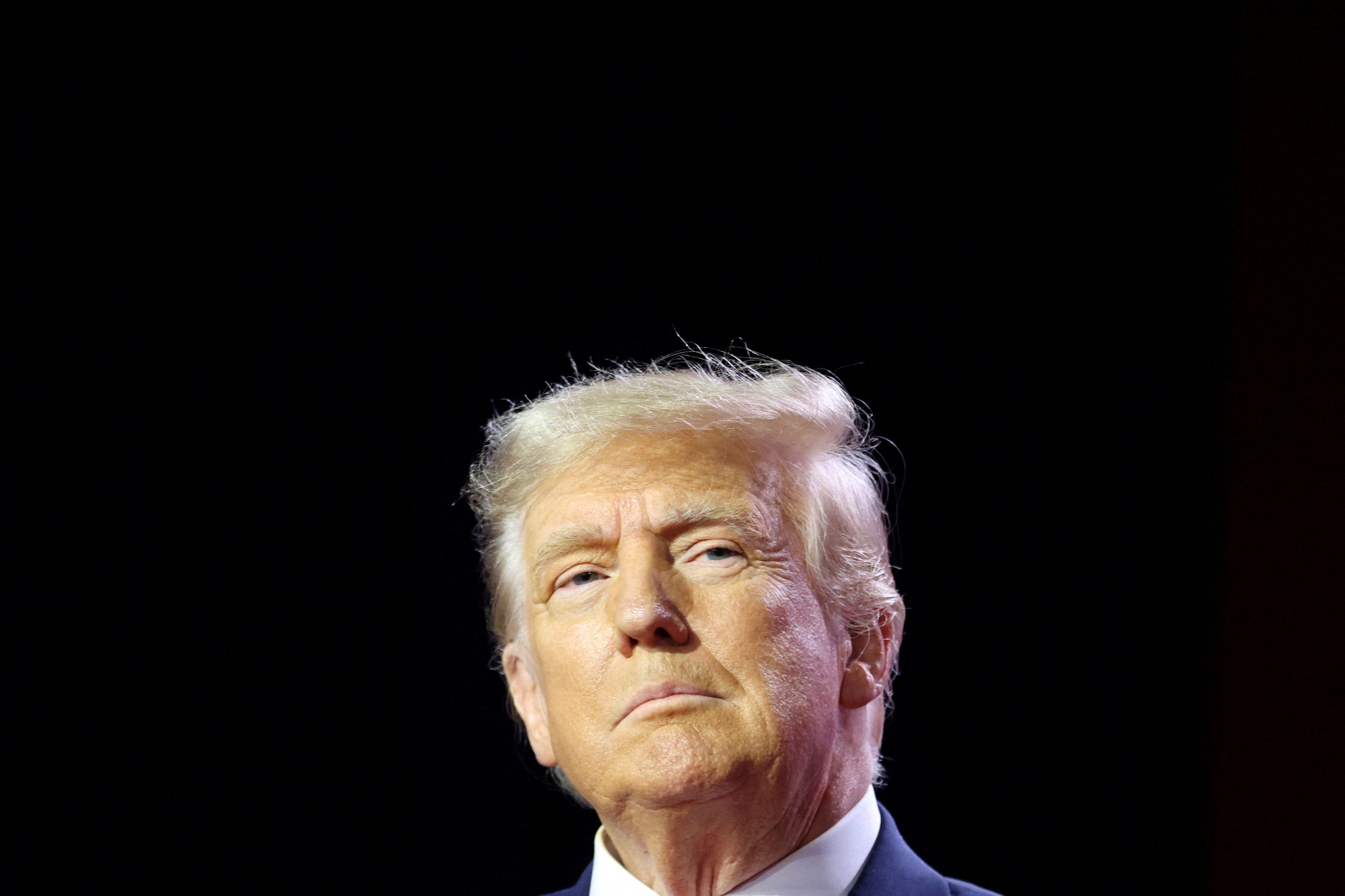 Donald Trump, durante una conferencia en Washington el 24 de junio.