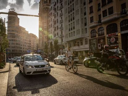 La Gran Vía madrileña.