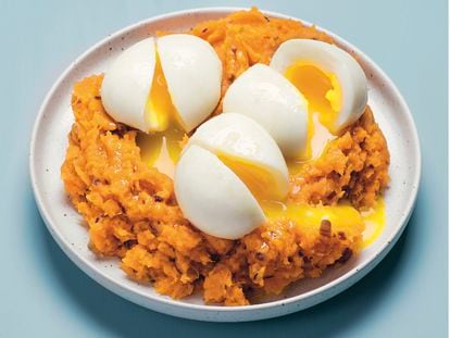 Huevo, boniato y cebolla pochada en mantequilla: nada puede fallar
