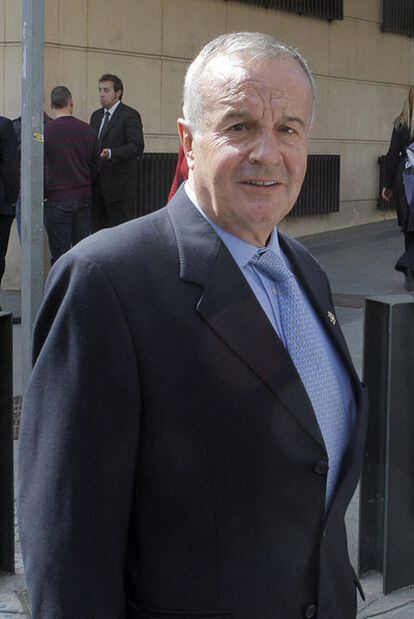 El general Vicente Navarro, en 2009.