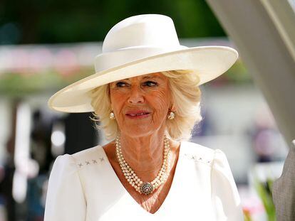 Camila, duquesa de Cornualles, el 15 de junio en las carreras de caballos de Ascot, en Reino Unido.