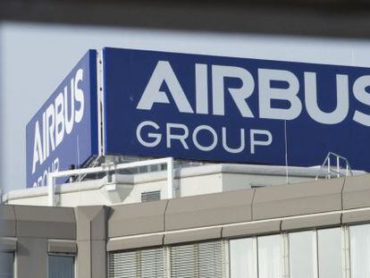 Fachada de la sede de Airbus en Baviera.