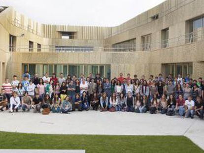 Presentación de los cien nuevos alumnos que inician el primer curso del BCC de Mondragon Unibertsitatea.