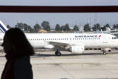 Un Airbus A320 de la aerol&iacute;nea francesa Air France. 
