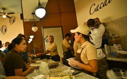 Una cafeter&iacute;a de Caracas, en Venezuela. 
