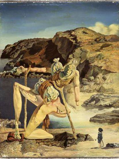 'L'espectre del sex-appeal', de Dalí, al voltant del 1934.