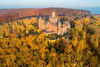 Marienburg Castle in the Hannover region and one of the disputed properties. 