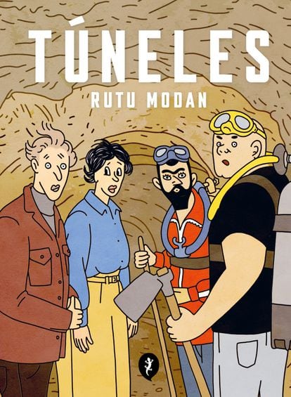 Portada de 'Túneles', de Rutu Modan.