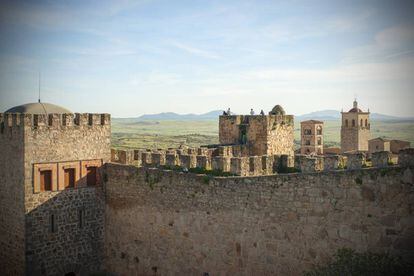 Vista desde el castillo de Trujillo (C&aacute;ceres). 