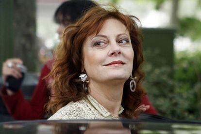 La actriz Susan Sarandon.