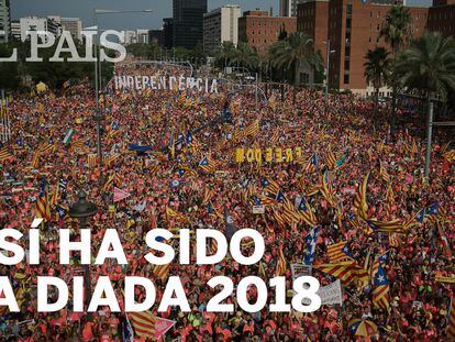 Así te hemos contado la Diada 2018 de Cataluña