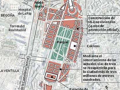 Vía libre para prolongar la Castellana al norte