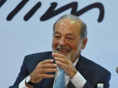 Carlos Slim, propietario de inversora de Carso.
