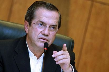 El ministro ecuatoriano de Exteriores, Ricardo Pati&ntilde;o.