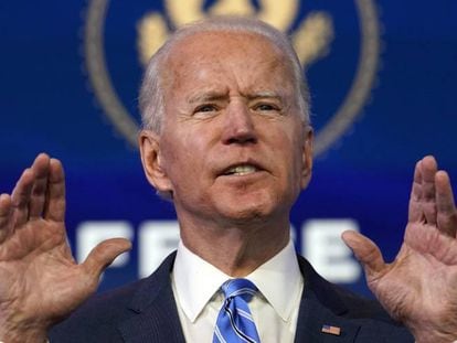 Joe Biden habla de la crisis del Covid en Wilmington, Delaware