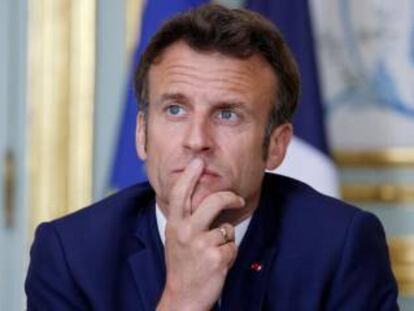 El presidente francés, Emmanuel Macron.
