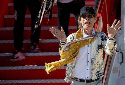 Solo quedan dos de los cinco de los inicios: Mick Jagger (en la imagen) y Keith Richards, los dos nacidos en Datford, Reino Unidos, y de 78 años. Y el guitarrista que se incorporó en 1975, Ronnie Wood, Hillingdon, Reino Unido, 74 años.
