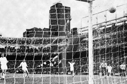 Una imagen del Madrid-Betis de 1966.