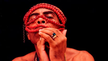 Gilberto Gil durante un concierto en Brasil.