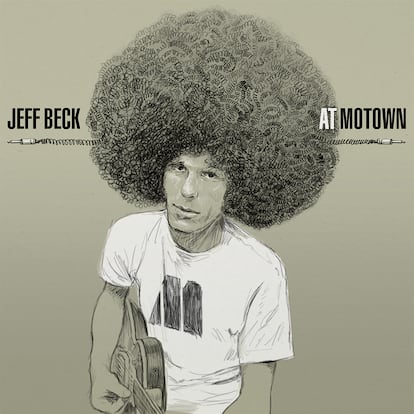 Versión imaginada del disco de Jeff Beck para Motown por el diseñador Javier Aramburu.